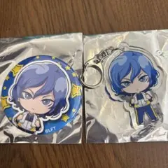 水神矢成龍 イナズマイレブン アクリルキーホルダー 缶バッジ