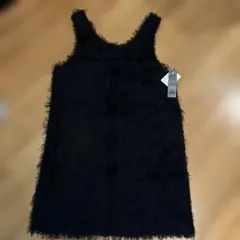 JEANASIS カールヤーンチュニック ブラックのサムネイル