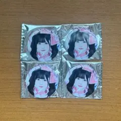 iLiFE! MEGALiFE! 真守みゅう 缶バッジ 4個セット