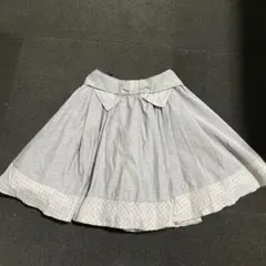 メゾピアノジュニア 上品なスカート インナーパンツ付き　L(160)