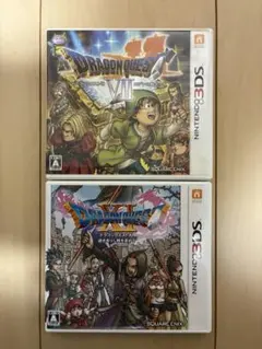 3DSソフト2本セット　ドラゴンクエスト７ 、ドラゴンクエスト11