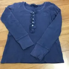 ラルフローレン  長袖フリルTシャツ　sサイズ（7歳）
