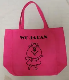 WC JAPAN トートバッグ ピンク