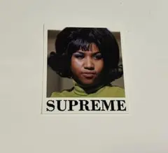 2026SSsupremeステッカー〝Aretha″