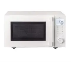新品同様　オートメニュー豊富なフラット電子レンジ 18L GZ2G06 ホワイトのサムネイル