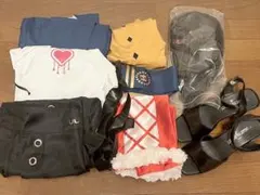 にじさんじ　ましろ　ましろ爻　コスプレ　衣装　ウィッグ　靴　フルセットのサムネイル