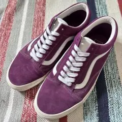 VANS 27.5cm オールドスクール　パープル