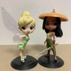 ディズニー フィギュア Qposket ティンカーベル　ラーヤ