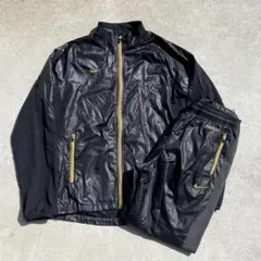 00s NIKE tec 黒金 nylon setup Y2K archive