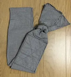 ベビー スリング チェック柄　黒　抱っこ紐