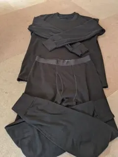 HEATTECH ULTRA WARM 黒アンダーウェアセット Mサイズ