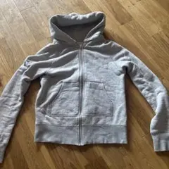 無印良品 ジップパーカー グレー レディース　Mサイズ