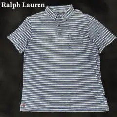POLO RALPH LAUREN ボーダー ポロシャツ ポニー無し