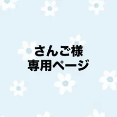 さんご様　専用ページ