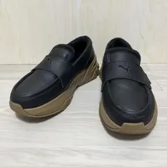 たなか様 PUMA 厚底 ローファー スニーカー23.5cm 箱あり - メルカリ