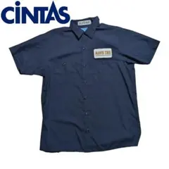CINTAS COMFORT FLEX ネイビー 半袖 ワークシャツのサムネイル