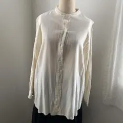 Lugnoncure アイボリー 長袖シャツ