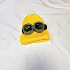 ミニオンズ コスプレ ゴーグル イエロー ニットキャップ フリーサイズ