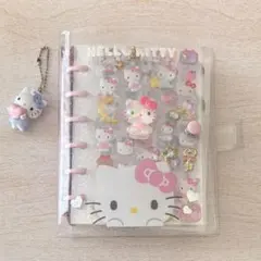 シール帳　完成品　サンリオ　キティシール帳　ボンボンドロップシール