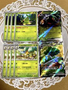 ポケカ◯ナエトル◯ハヤシガメ◯ドダイトスex◯SR◯進化ライン◯10枚セット