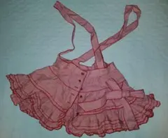 vintage クロシェ編み ニットエプロン レッド hooked - メルカリ