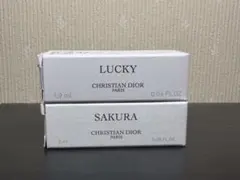 ディオール ラッキー、サクラ 香水 2本セット