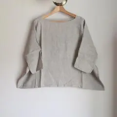 nest Robe リネン チュニック ベージュのサムネイル
