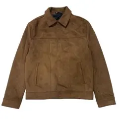 【ZARA】 ザラ　スエードジャケット　アウター　秋冬　L