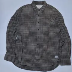 snow peak チェックシャツ スノーピーク Lサイズ