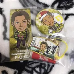 P-CHOセット 缶バッチ・千社札・絵馬ストラップ