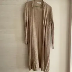 SLOBE IÉNA ベージュ ロングカーディガン