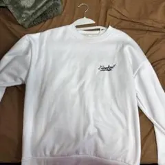 CONVERSE ホワイト スウェット M