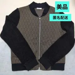 【美品】ELLE エル キルティング ジャケット カーキ