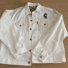 GU スヌーピー デニムジャケット