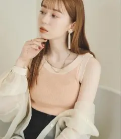 hinari ノースリーブニットのサムネイル