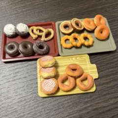 ミニチュア ドーナツ オールドファッション チョコ フェイクスイーツ