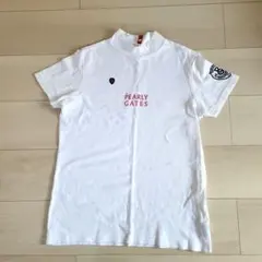 PEARLY GATES 半袖モックネックシャツ