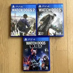 ウォッチドッグス、ウォッチドッグス2、ウォッチドッグス レギオン　PS4