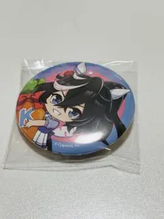 ウマ娘 むぎゅみに 缶バッジ カツラギエース