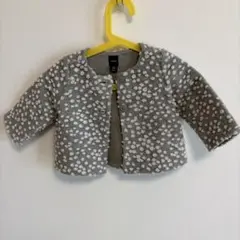 babyGap ボアアウター 6-12ヶ月 グレー