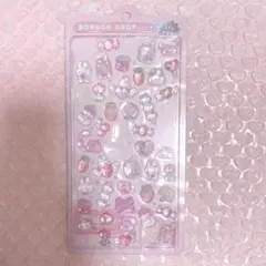 ボンボンドロップシール うさぎ ピンク ももいろ