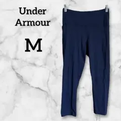 美品✨Under Armour【M】アンダーアーマー ネイビー レギンス 七分丈のサムネイル