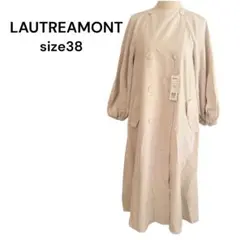 新品タグ付 大草直子× LAUTREAMONT コラボ ノーカラートレンチコートのサムネイル