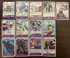 ★師弟の絆　紫デッキパーツまとめ売り計58枚セット(師弟紫A)