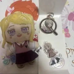 ダンガンロンパ　　ダイソー　赤松楓　ぬいぐるみキーホルダー