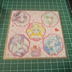 映画キミとアイドルプリキュア♪入場者特典 色紙風カード