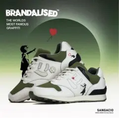 セールにゅ～ずBRANDALISED SANGACIO スニーカー ／バンクシーのサムネイル