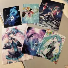 初音ミク ボーカロイド クリアファイル 7枚まとめ売り