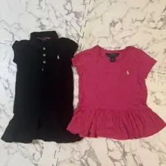 Polo Ralph Lauren 半袖ワンピースとチュニックセット