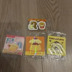ポムポムプリン ステッカー 4枚セット